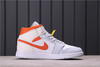 乔1 乔丹1代中帮系列 Air Jordan 1 Mid BHM “EQUALITY” 货号：CW7591-100 乔1中邦海星橙 码数：36-46 商品缩略图1