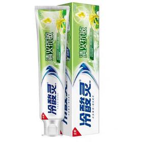 冷酸灵清火抗敏牙膏 缓解牙龈上火去牙渍清新口气 180g * 1支
