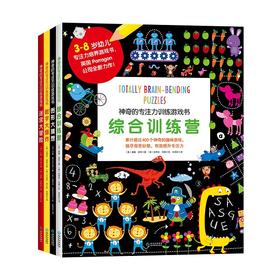 神奇的专注力训练游戏书，400个神奇游戏，带娃玩出专注力！