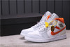 乔1 乔丹1代中帮系列 Air Jordan 1 Mid BHM “EQUALITY” 货号：CW7591-100 乔1中邦海星橙 码数：36-46 商品缩略图4