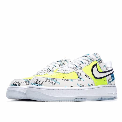 Nike Air Force 1 “Worldwide”Black/Flash Crimson-Green 世界版图 日文限定空军一号 CK7213-001 商品图2