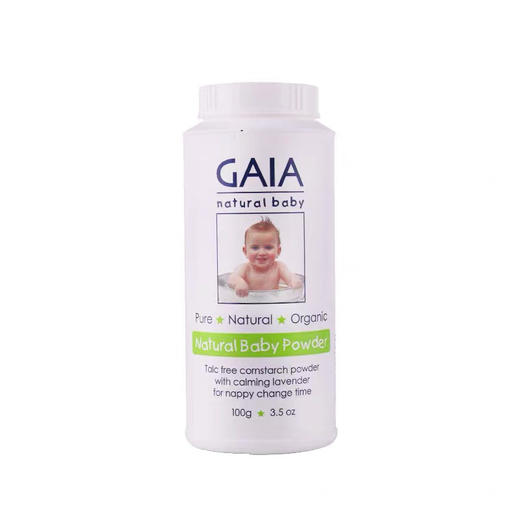 澳州GAIA婴儿玉米爽身粉100g 商品图1