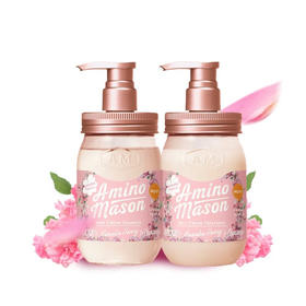 日本Amino Mason樱花洗发水护发素450ml
