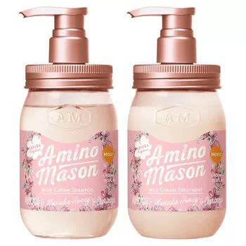 日本Amino Mason樱花洗发水护发素450ml 商品图3