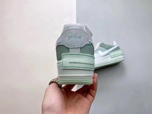 Air Force 1 Shadow 淡墨绿3M 解构系列空军一号低帮马卡龙运动休闲板鞋 CW2655-001 优势推广 目前独家真实内置Solo气垫大底 采用同原厂模具 原纸板开发 商品图2