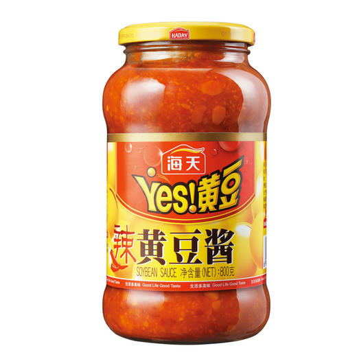 海天辣黄豆酱（800g/瓶） 商品图0