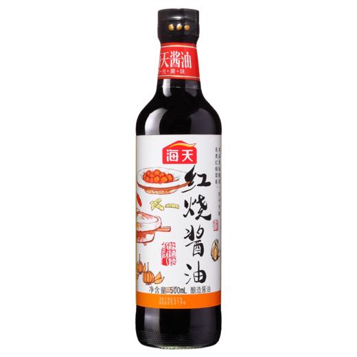 海天红烧酱油（500mL/瓶） 商品图0