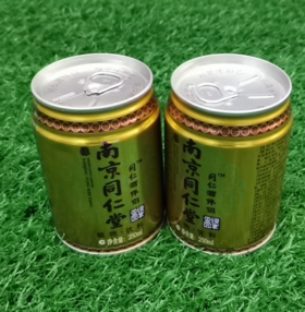南京同仁堂酒伴侣金罐植物饮料250ml*1罐(保质期到2021年5月份）