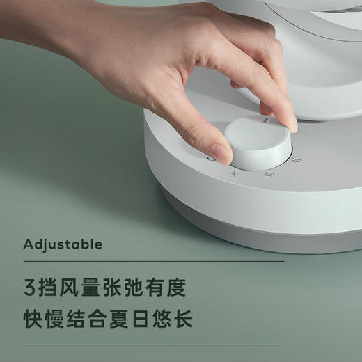 电风扇家用小型桌面台式空气循环扇办公室涡轮对流迷你风扇 商品图1