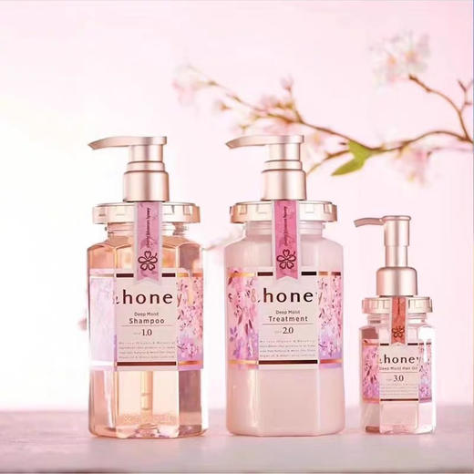 日本Honey安蒂花子限量版樱花洗发护发 商品图0