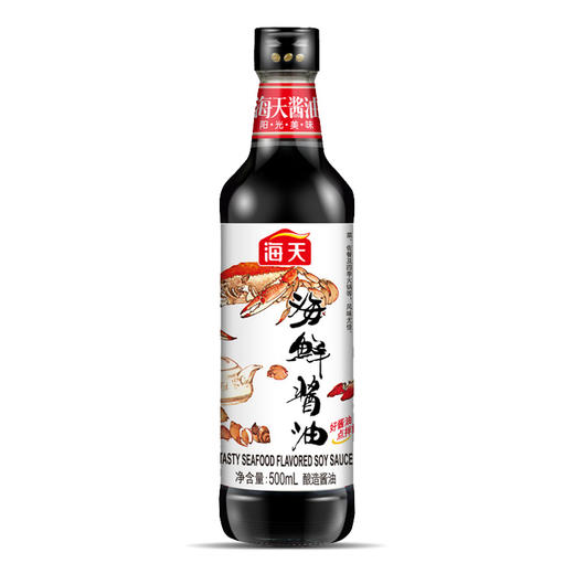 海天海鲜酱油（500mL/瓶） 商品图0