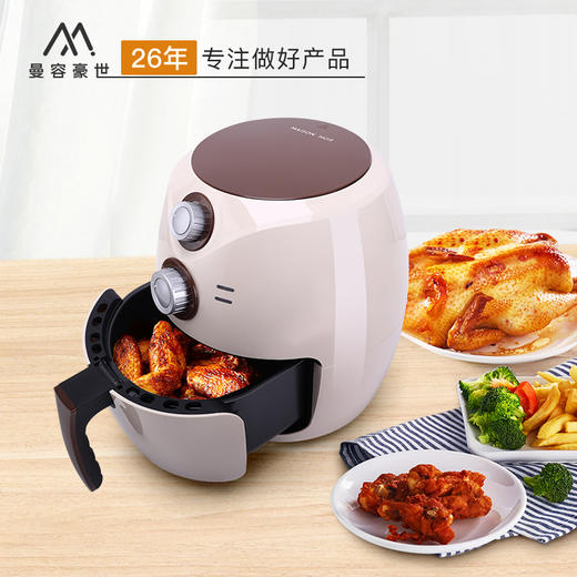 无油空气炸锅机家用大容量新款全自动特价多功智能小型电炸锅107001BK 商品图0