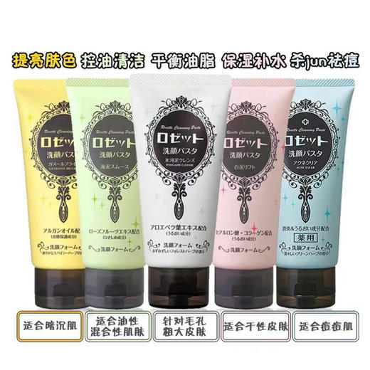 日本Rosette海泥洗面奶120g 商品图6