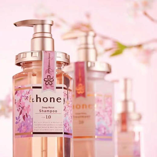 日本Honey安蒂花子限量版樱花洗发护发 商品图1