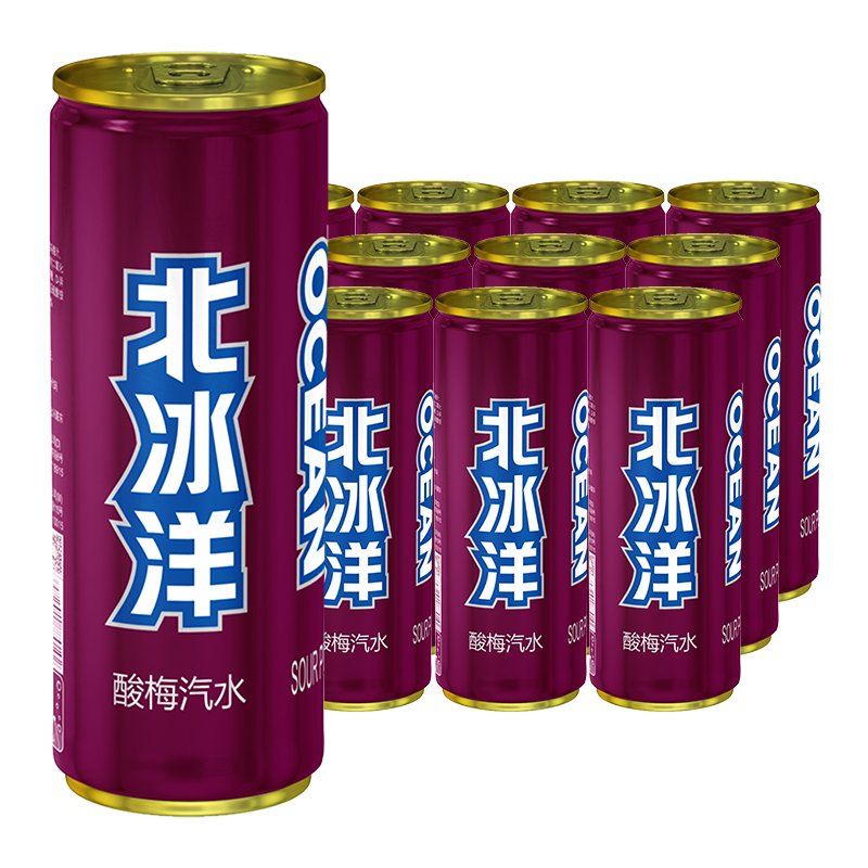 【北冰洋】酸梅汽水 330ml*12听
