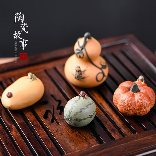 茶道配件-茶宠-紫砂喷水青蛙茶宠 商品图1