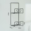 【卫生间置物架浴室挂篮宿舍】厨房架厕所收纳架墙上居家日用墙壁挂免打孔 商品缩略图8