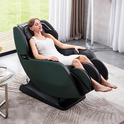 芝华仕CHEERS M2030按摩椅家用型全身 魅影绿 商品图1