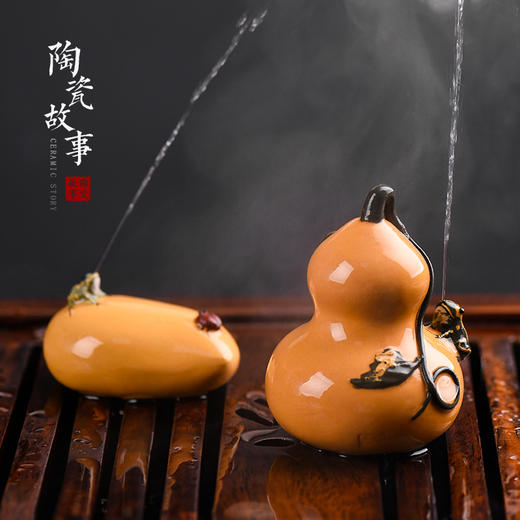 茶道配件-茶宠-紫砂喷水青蛙茶宠 商品图0