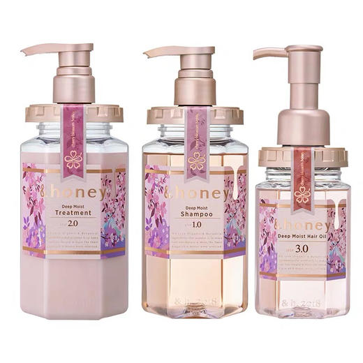 日本Honey安蒂花子限量版樱花洗发护发 商品图3