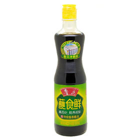 鲁花蘸食鲜特级酱香酱油（500mL/瓶）