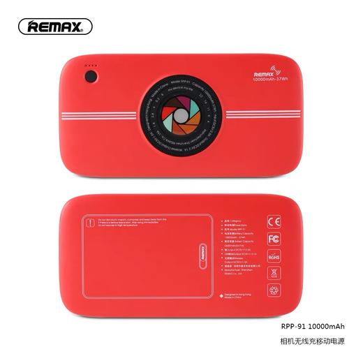 REMAX相机无线移动电源10000毫安 商品图0
