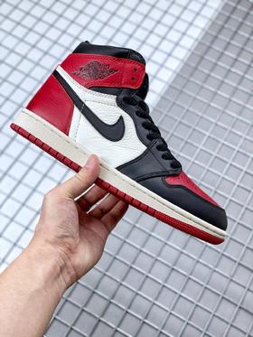 Air Jordan 1 Retro High OG “Bred Toe”乔丹1代 AJ1 黑红脚趾  货号：555088-610
