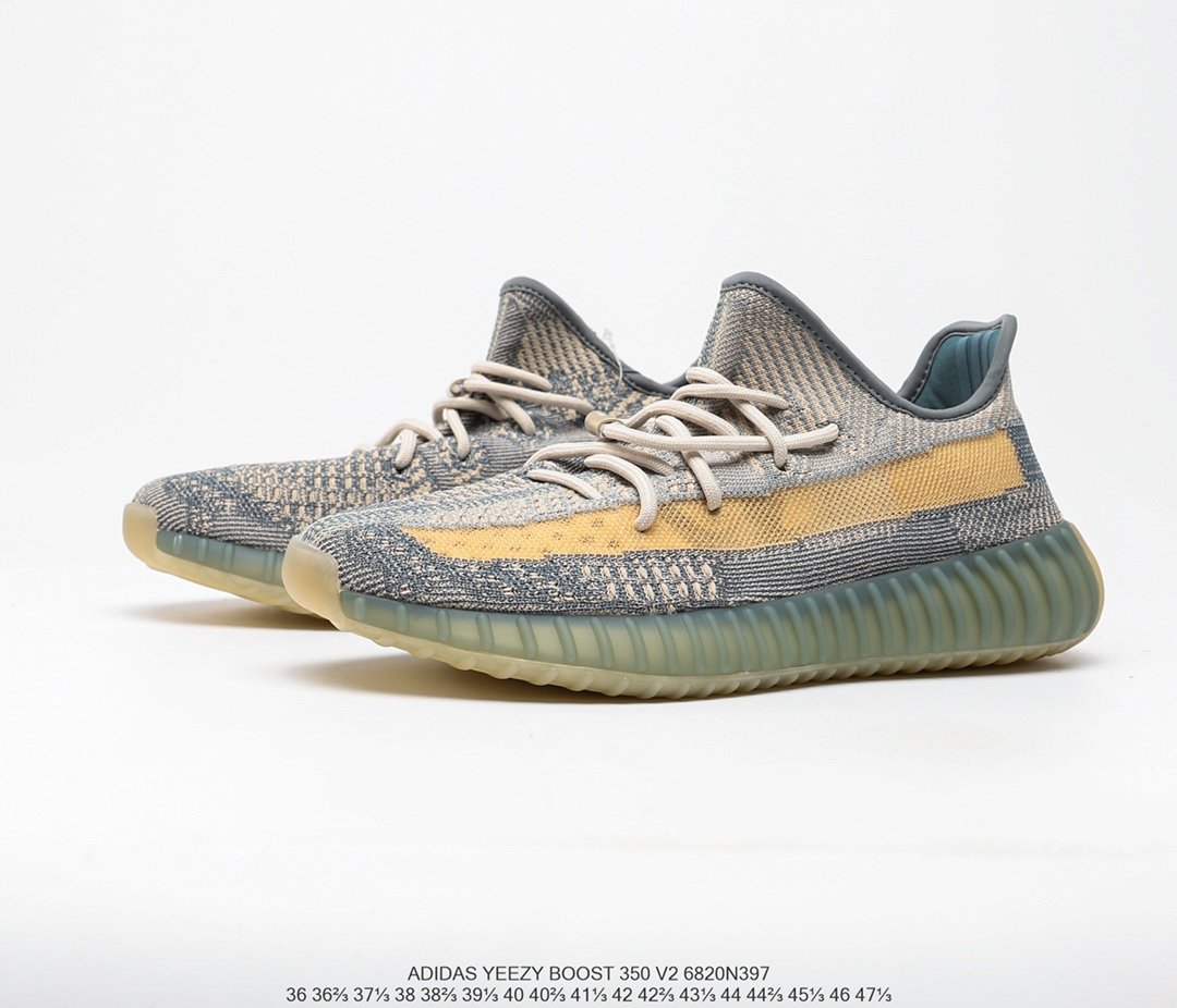 阿迪达斯adidas yeezy boost 350v2 "灰蓝口香糖"休闲时尚百搭舒适