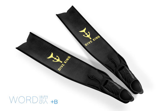 【装备】Diving King自由潜碳纤脚蹼——Word款 商品图1