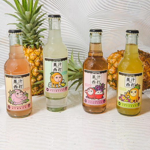 Tasteroom精酿啤酒6瓶装｜汁西打水果发酵鸡尾酒6瓶荔枝凤梨桃柚 商品图10