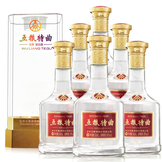39度五粮特曲（精品）500ml 单瓶（老酒） 商品图1