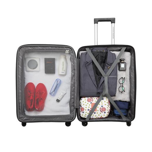 TC709002四轮旋转拉杆箱--黑色中号 商品图5