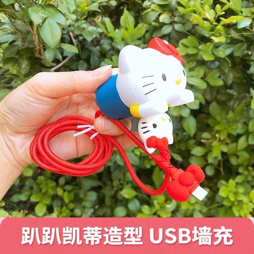 hello kitty usb墙充 商品图3