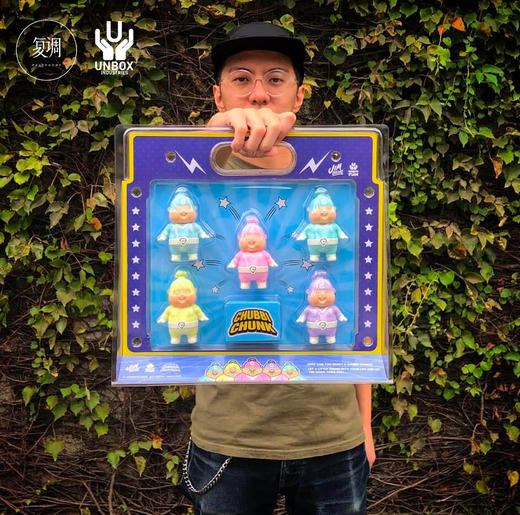 Unbox Chubbi Chunk套装 Jim Dreams 潮流玩具 摆件 商品图2