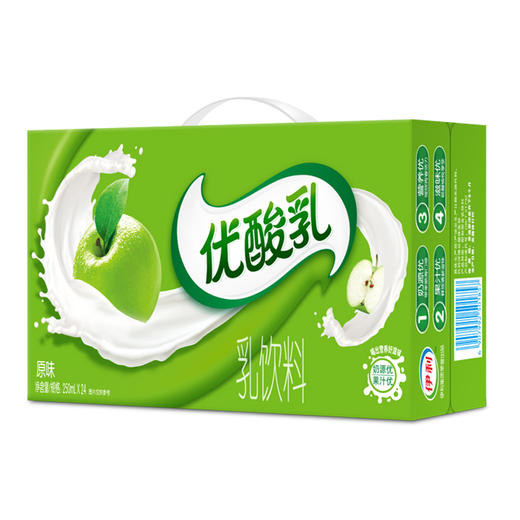 伊利优酸乳原味（250mLX24/提） 商品图0