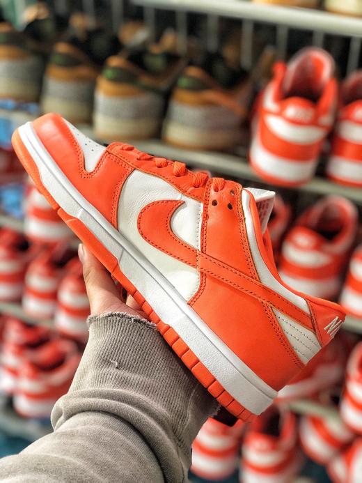 Nike Dunk Low SP Syracuse 2020 " 雪城大学" CU1726-101 低帮运动休闲板鞋 原厂皮料打造 商品图4