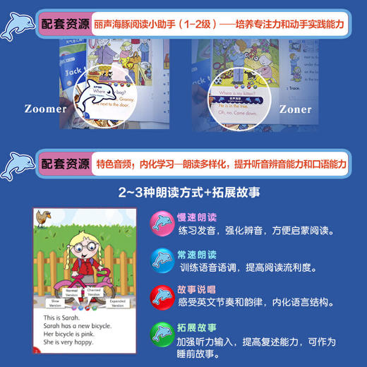丽声海豚英语分级读物第二级(套装共16册)(点读版) 商品图6