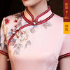 HQX-JYJ004中国风复古高档绸缎改良旗袍裙 商品缩略图2