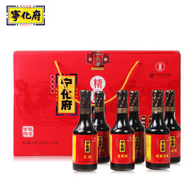 宁化府老陈醋精酿六味醋礼盒230ml*6瓶