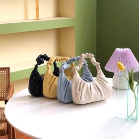 ins博主明星款褶皱腋下包云朵包