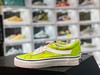 Vans Bold Ni 万斯 经典雾霾蓝/荧光绿 采用多Logo填满鞋身 跳动出色 跳动出格 尺码：35-44 工艺：硫化1:1（重量1:1、真标、原钢印、材质标、鞋型标、合格证） 商品缩略图0