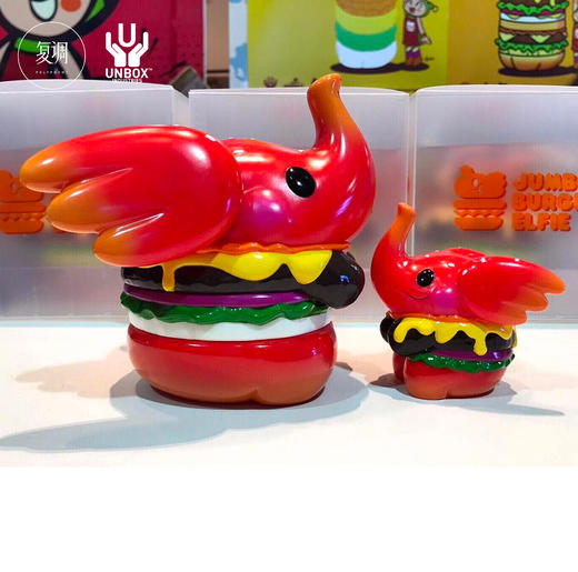 Unbox 辣椒堡 burger elfie 商品图2