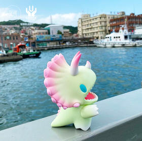 Unbox Pink Yellow Dino Tridino