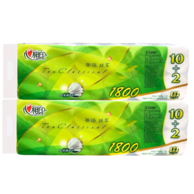 心相印茶语丝享12卷1800g卫生纸*1提