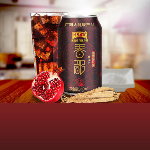 王老吉白云山系列 风味盐汽水310ml*16瓶 商品图4