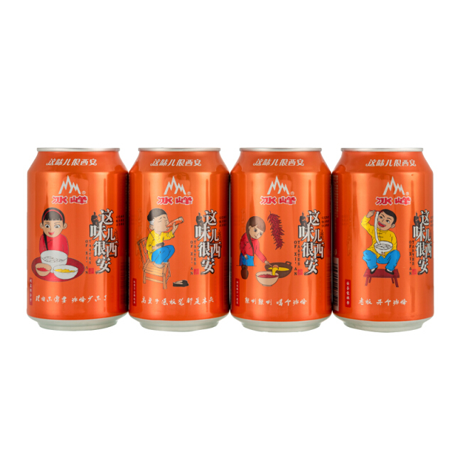 冰峰橙味汽水330ml