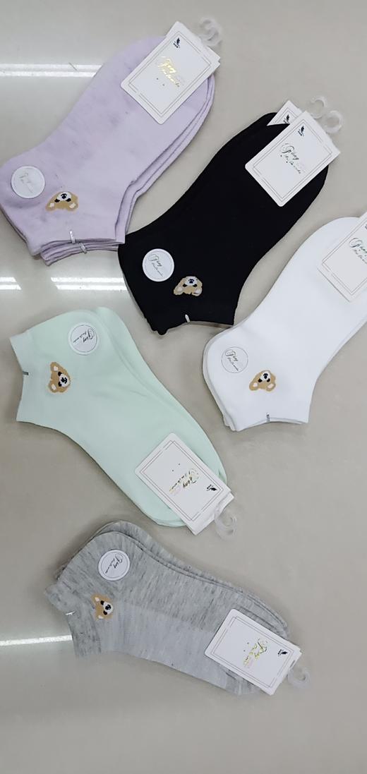 芳菲路女式网棉船袜5双装 商品图1