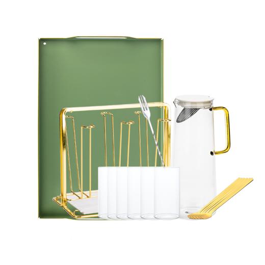 摩登主妇冷水壶大容量家用凉水壶玻璃壶耐高温凉茶壶开水杯果汁壶 商品图4