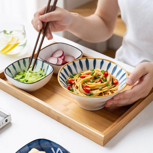 摩登主妇日式餐具客厅茶几水果盘糖果盒零食盘果篮小吃盘家用味碟 商品图1