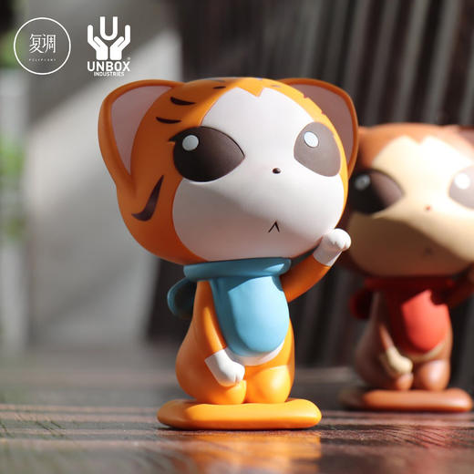 Unbox 招财猫 虎纹 Nunuko Cat 商品图0